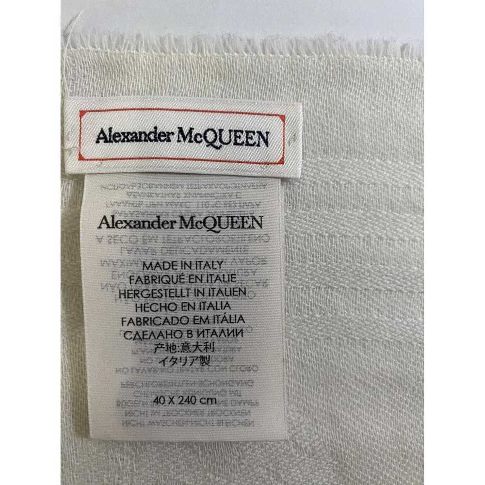 Alexander McQueen Wool scarf - image 6