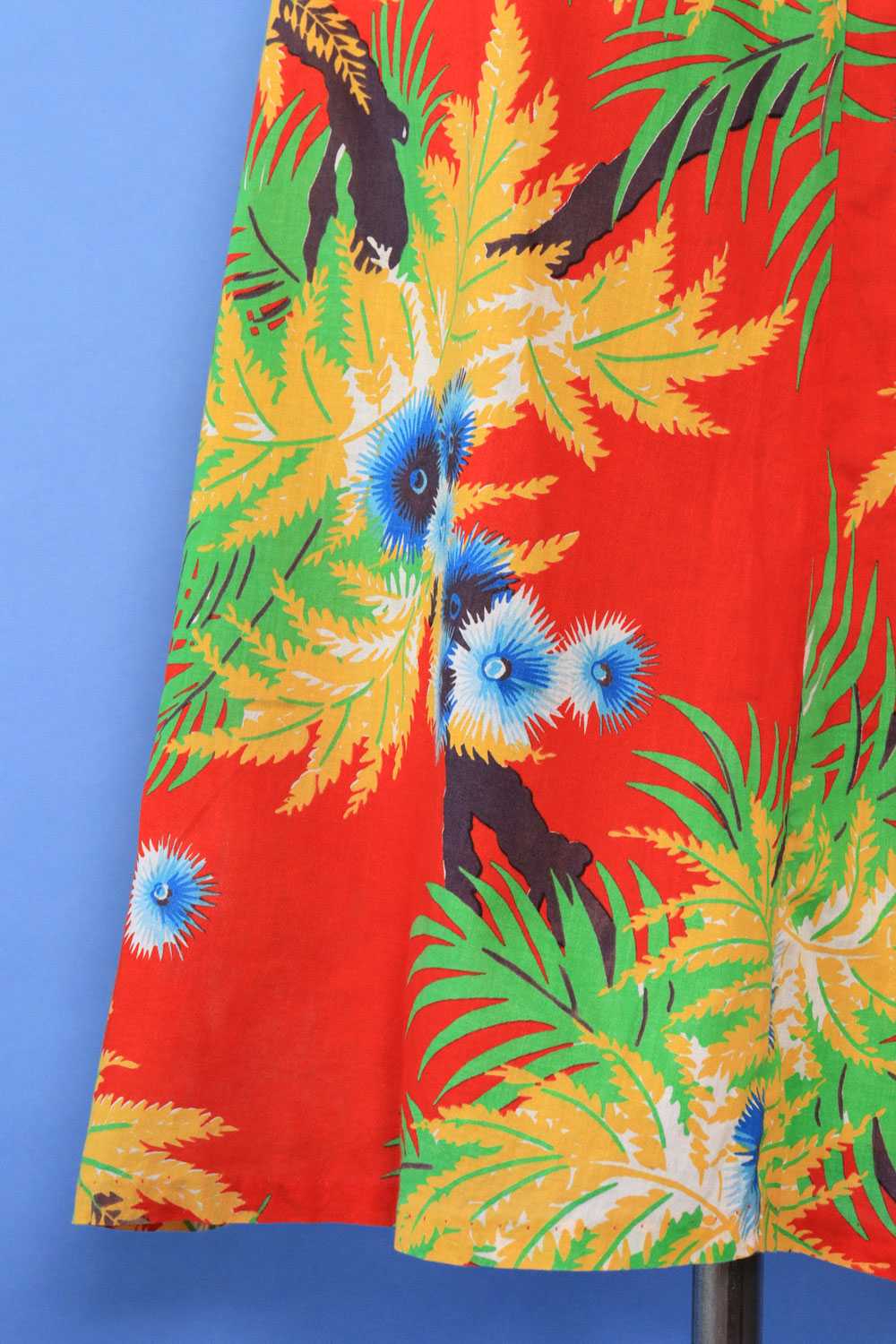 Sunset Tropical Cotton Skirt L/XL - image 4