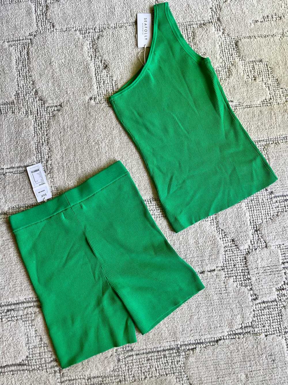 Seafolly Green Ribbed Set (S) | Used, Secondhand,… - image 2