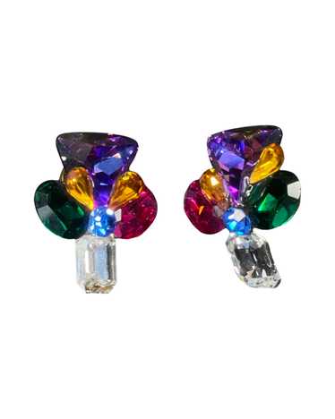 Fab Multi Color c.1980’s Earrings