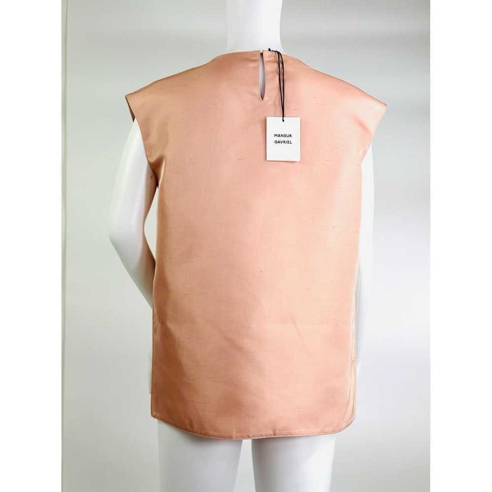 Mansur Gavriel Silk top - image 3