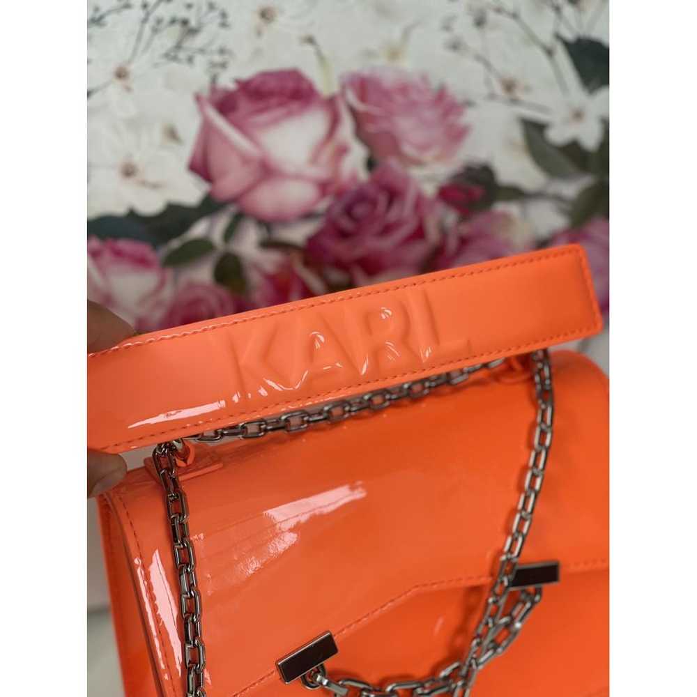 Karl Lagerfeld Patent leather mini bag - image 4