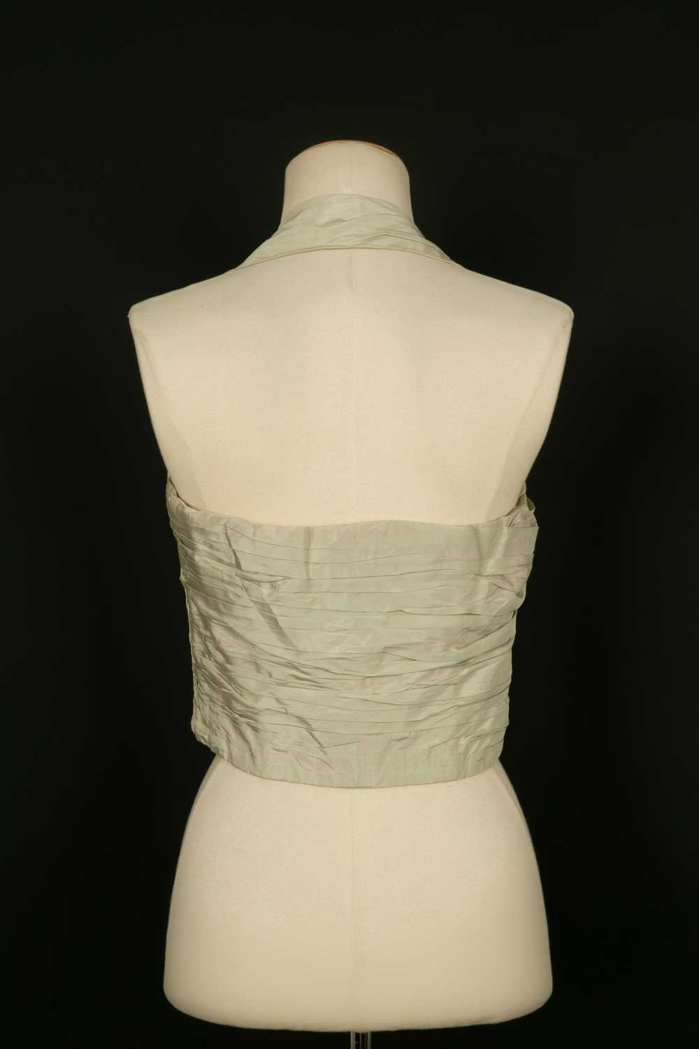 Chanel bustier top and stole Haute Couture - image 5