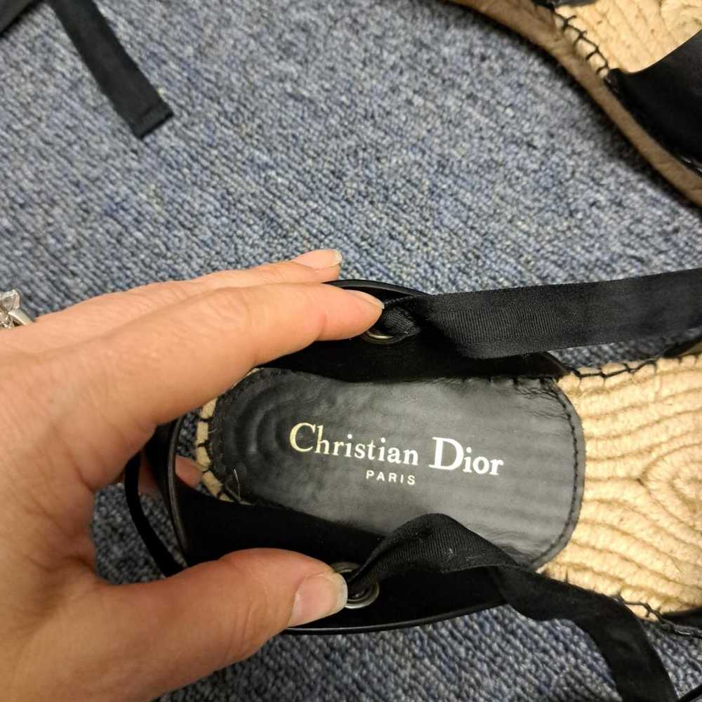 Dior Nicely-D leather espadrilles - image 3