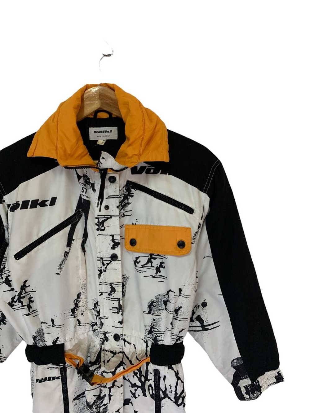 Ski × Vintage 80s völkl skiwear overall jacket ma… - image 2