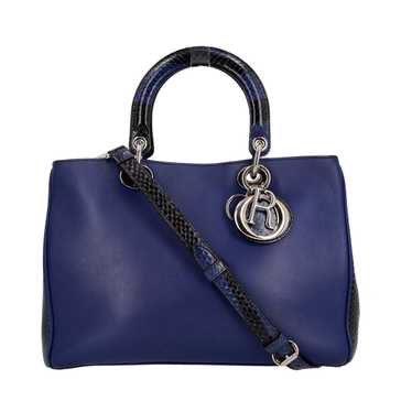 Christian Dior 2003 Navy Diorissimo Mini Duffle Bag · INTO