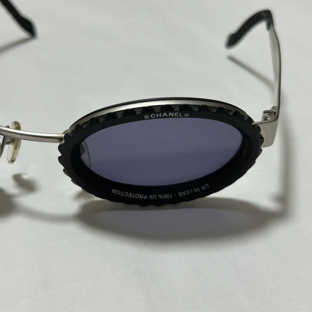 Chanel Chanel Vintage Camera Lens Sunglasses - image 5