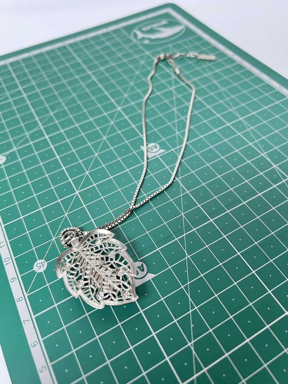 Japanese Brand Silver Vintage Japanese Necklace - image 5