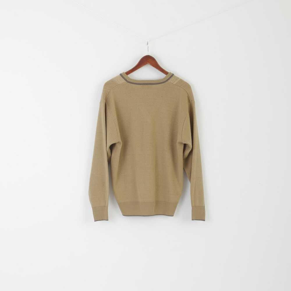 Gabicci Gabicci Men M Jumper Beige Wool Acrylic V… - image 7