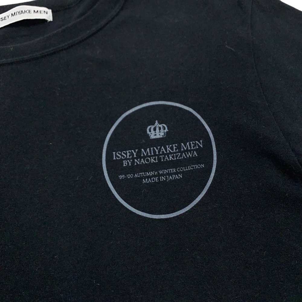 Issey Miyake AW99 Crown Stamp Cotton T-Shirt - image 3