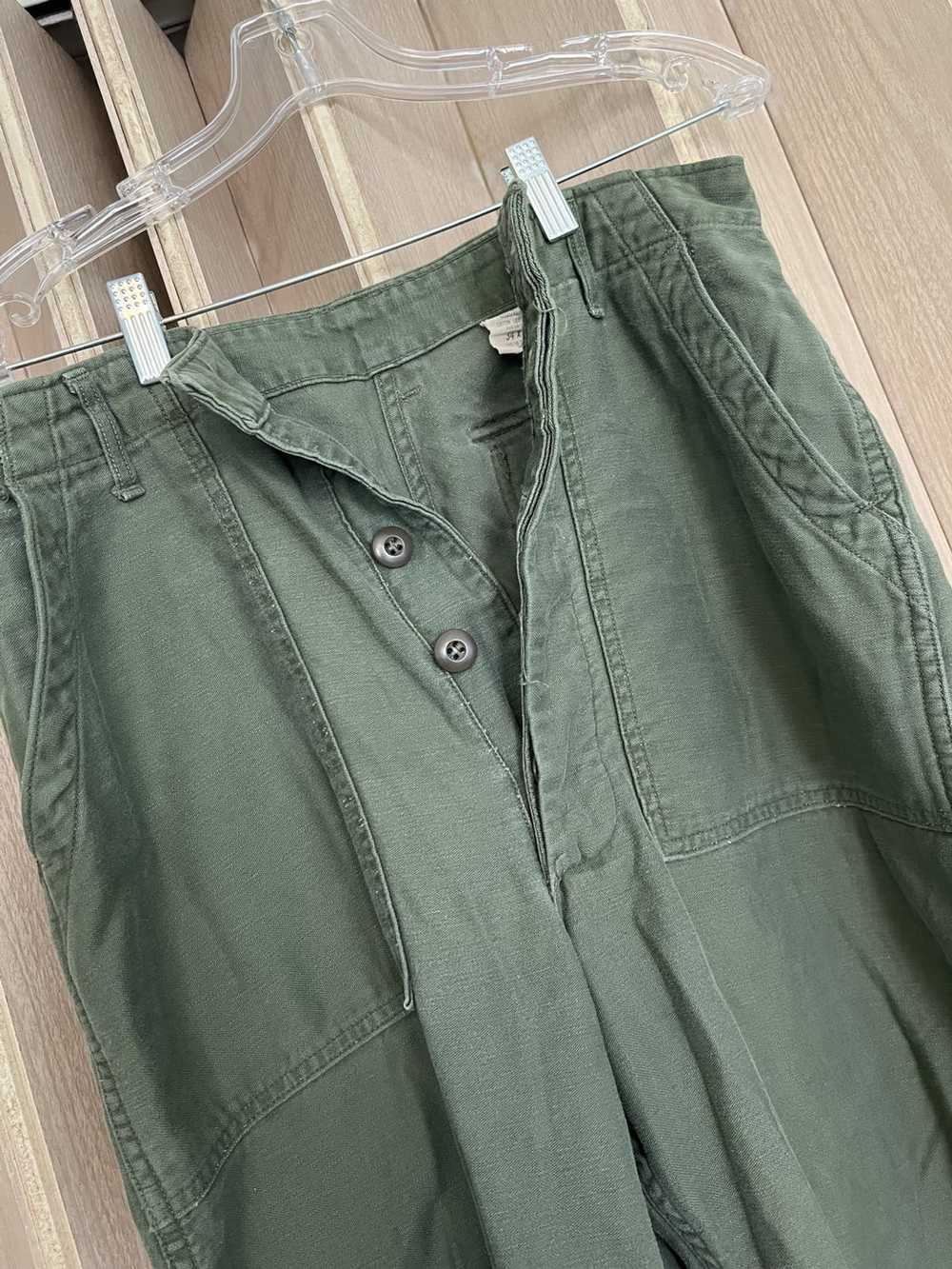 Vintage Vintage green army trouser pants - image 5
