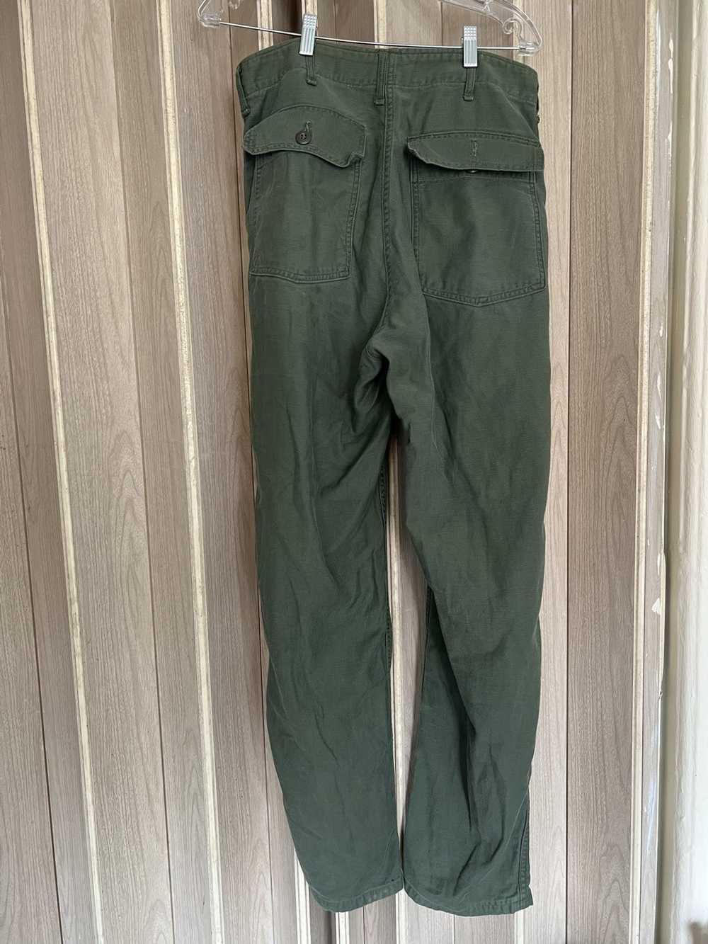Vintage Vintage green army trouser pants - image 6