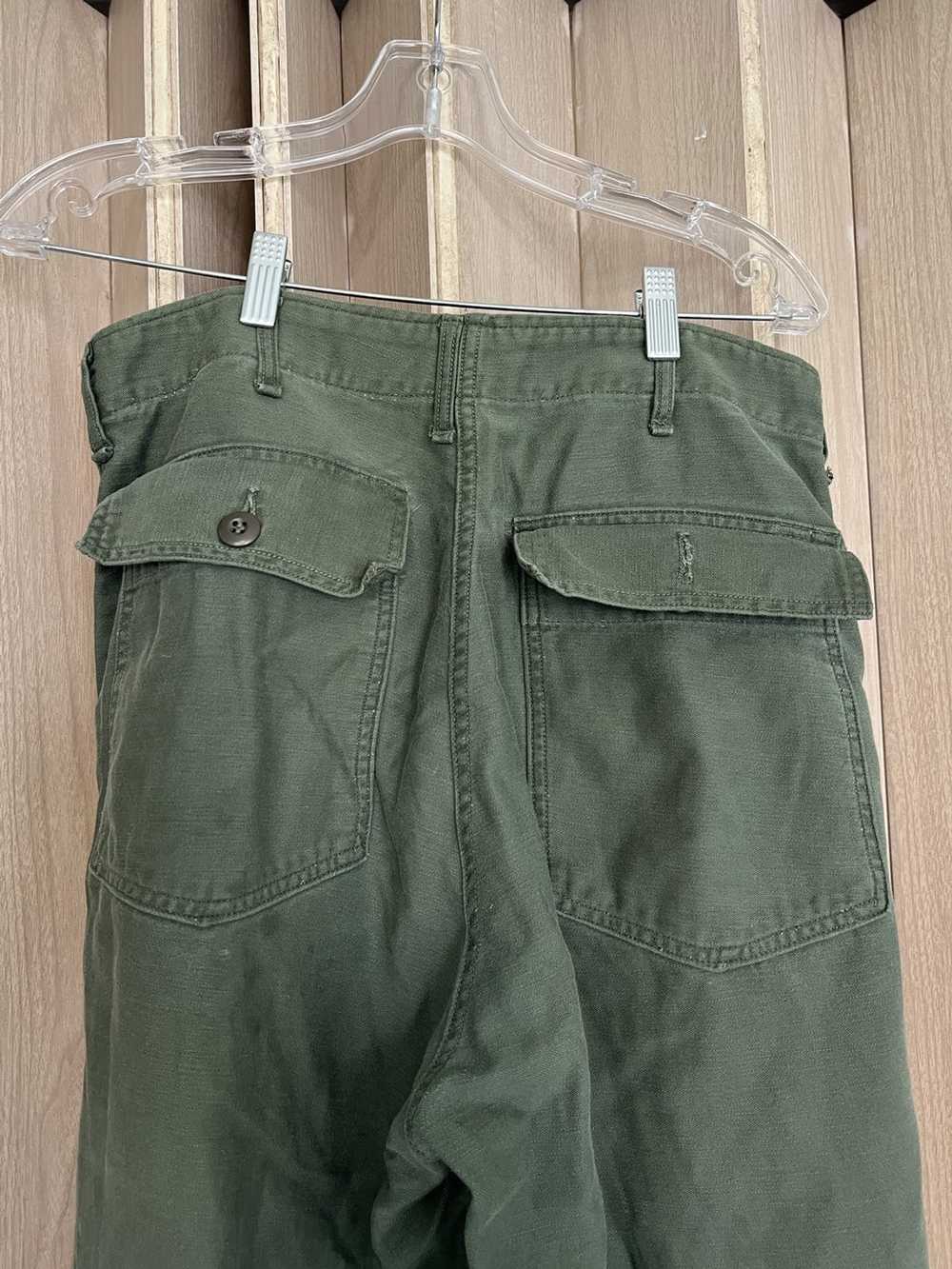 Vintage Vintage green army trouser pants - image 7