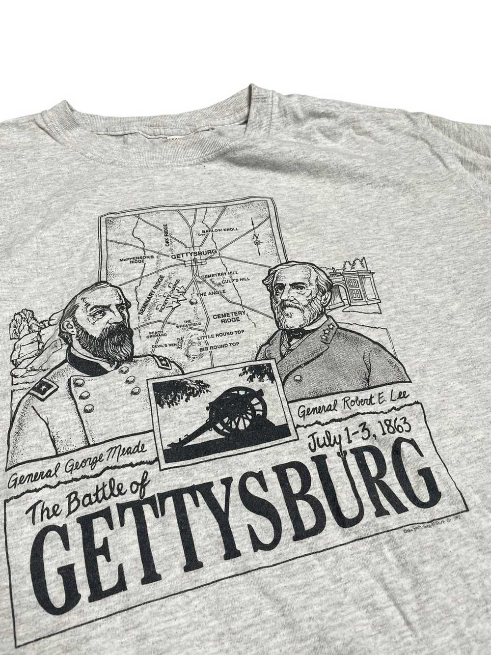 Vintage The Battle of Gettysburg 92’ VTG Tee - image 3