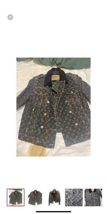 Louis Vuitton Louis Vuitton black denim jacket