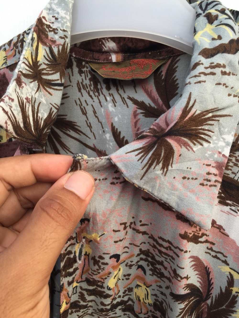 Art × Hawaiian Shirt Hawaii 100 Rayon Full Print … - image 8