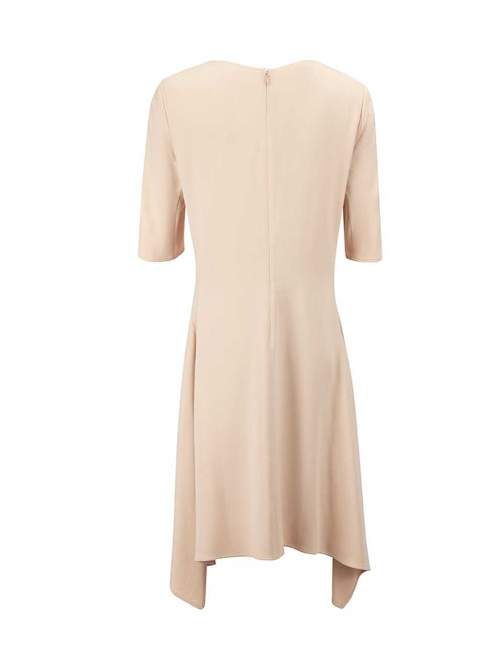 Stella McCartney Pink Draped Knee Length Dress - image 3