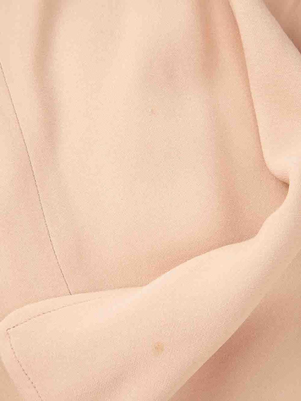 Stella McCartney Pink Draped Knee Length Dress - image 4
