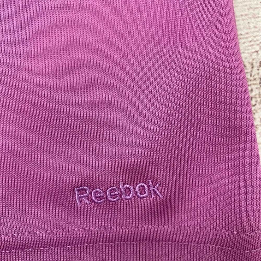 Reebok Reebok dri fit short sleeve v-neck top pur… - image 11