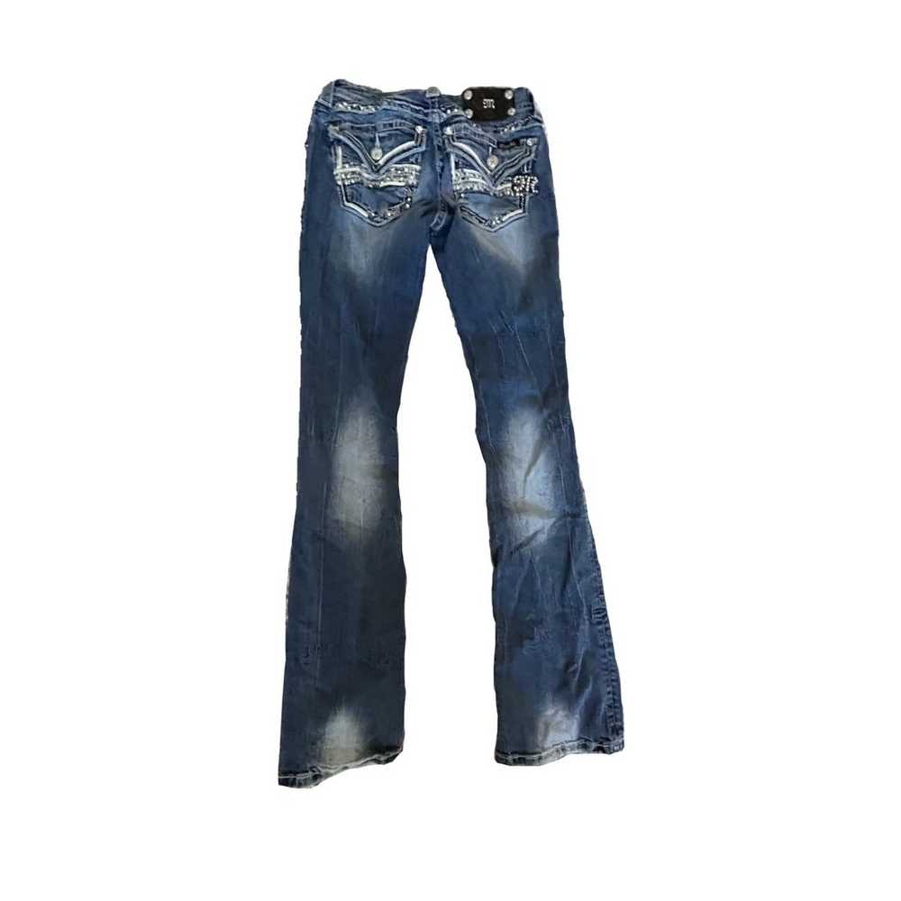 Miss Me Vintage Miss Me Flare Jeans - image 4