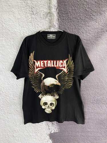 Metallica Unisex Shirt, Distressed Guitar Tee, Vintage Band