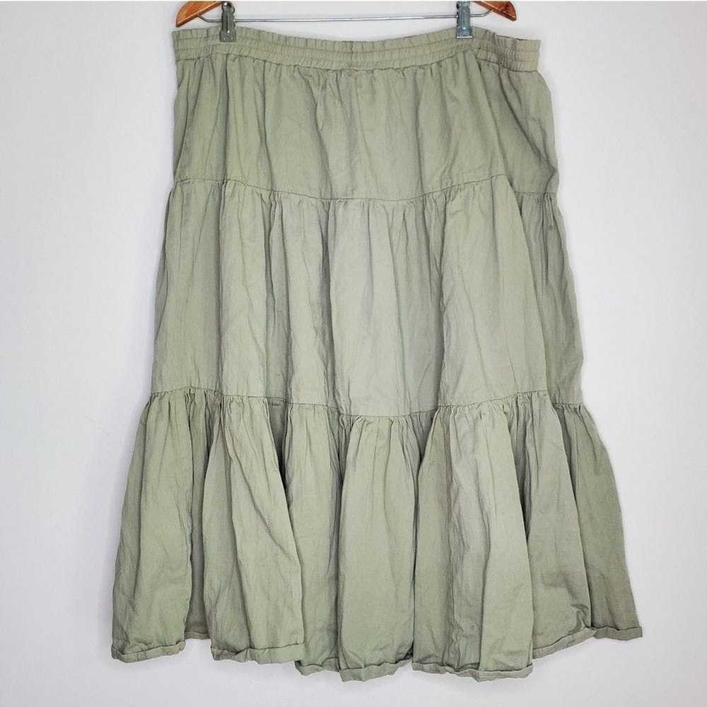 Vintage Vintage 90s New Directions Earthy Green 1… - image 3