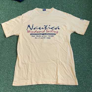 VINTAGE Nautica Sail T Shirt Size L Unisex - Gem