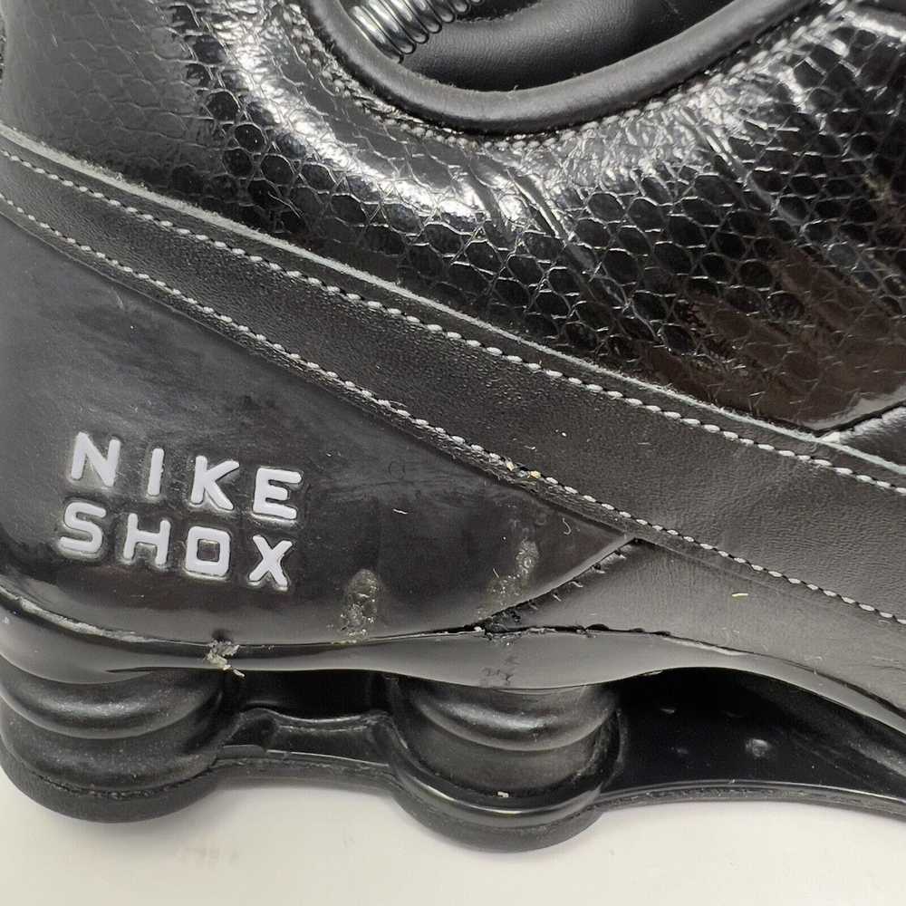 Nike Nike Shox Deliver Black Leather Athletic Run… - image 2