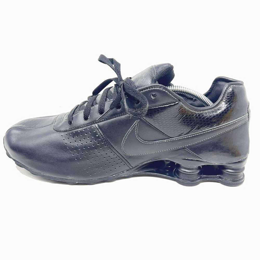 Nike Nike Shox Deliver Black Leather Athletic Run… - image 4