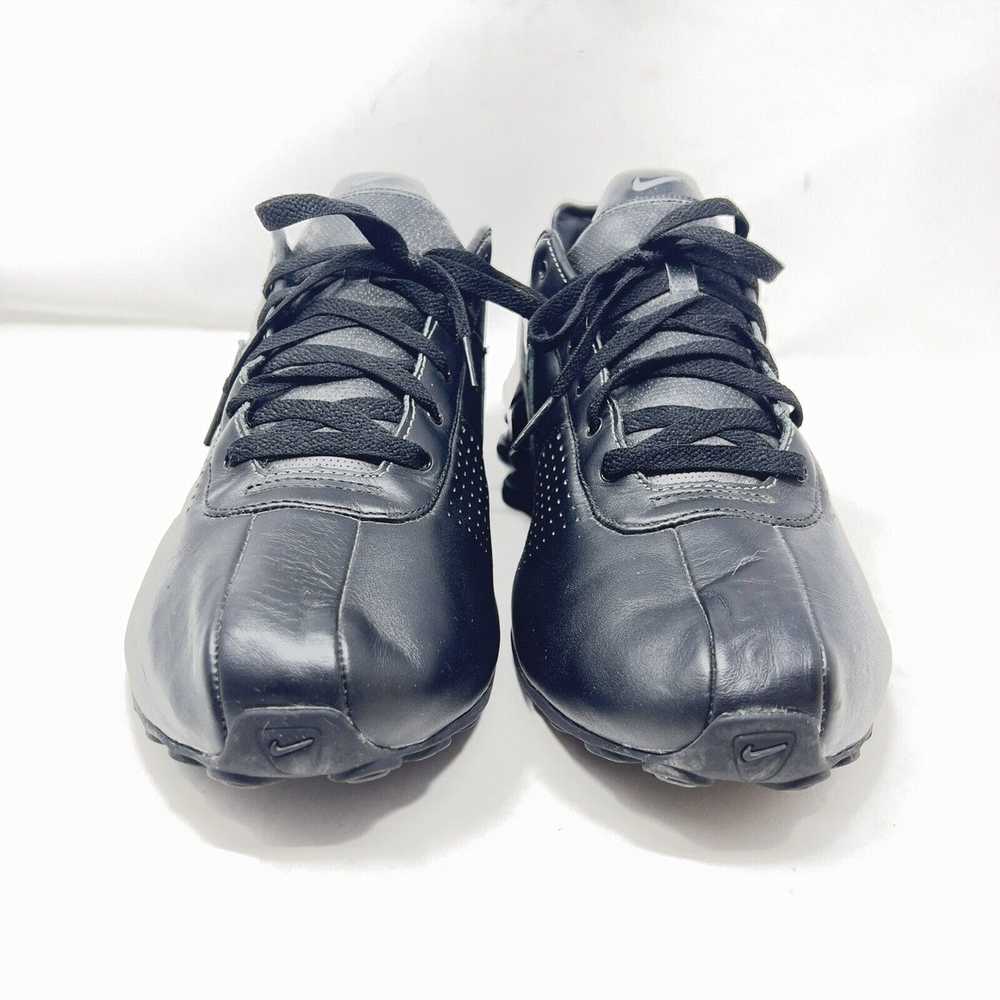 Nike Nike Shox Deliver Black Leather Athletic Run… - image 8
