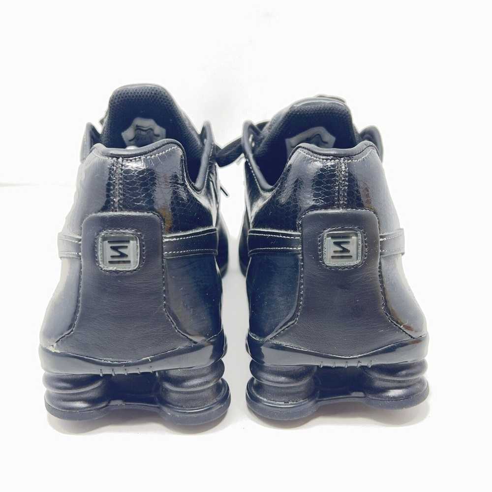 Nike Nike Shox Deliver Black Leather Athletic Run… - image 9