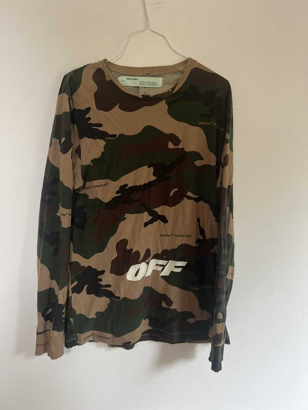 Off-White Off white camouflage Long sleeve TEE - image 3