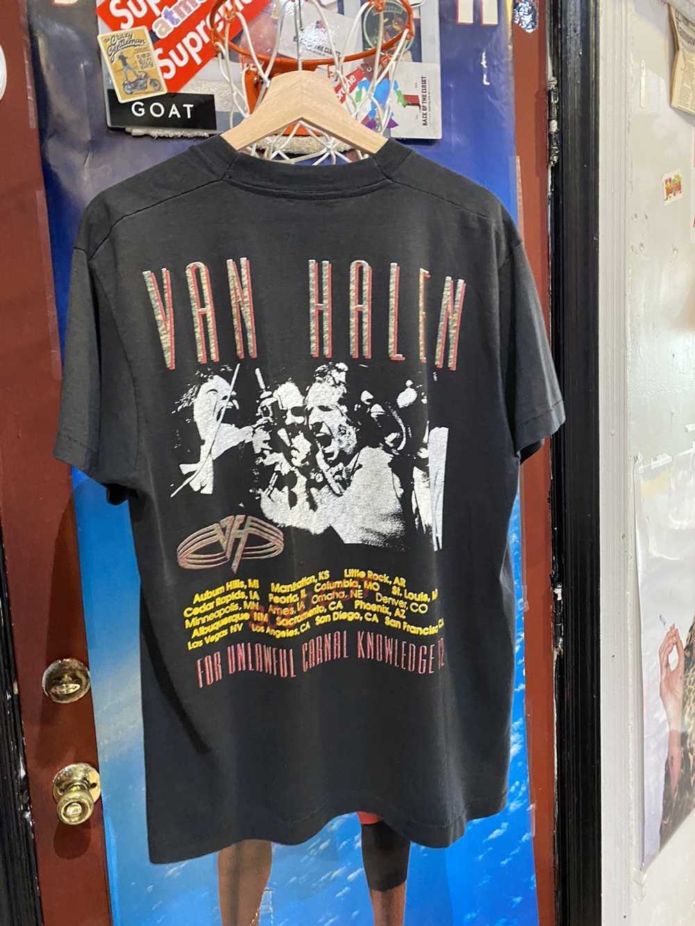 Band Tees × Vintage Vintage 1992 Van Halen For Un… - image 2