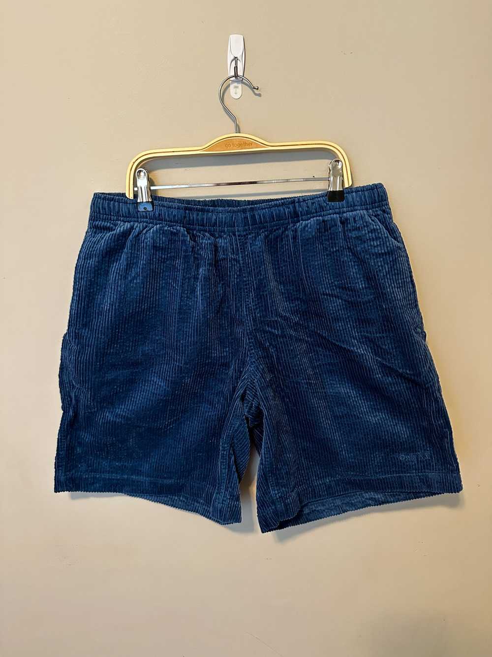 Only NY Large Only NY blue corduroy shorts - image 1