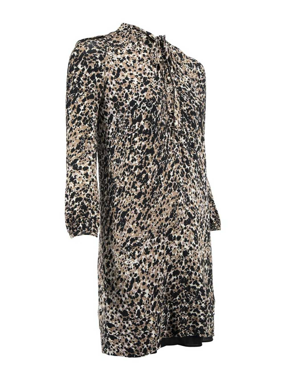 Burberry Leopard Print Patterned Dress - image 2