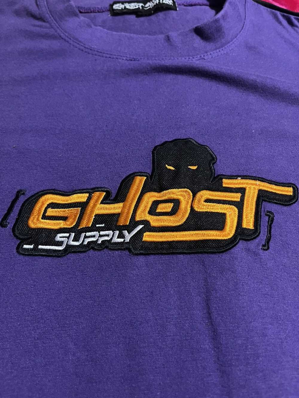 Ghost Supply purple ghost supply t-shirt - image 2