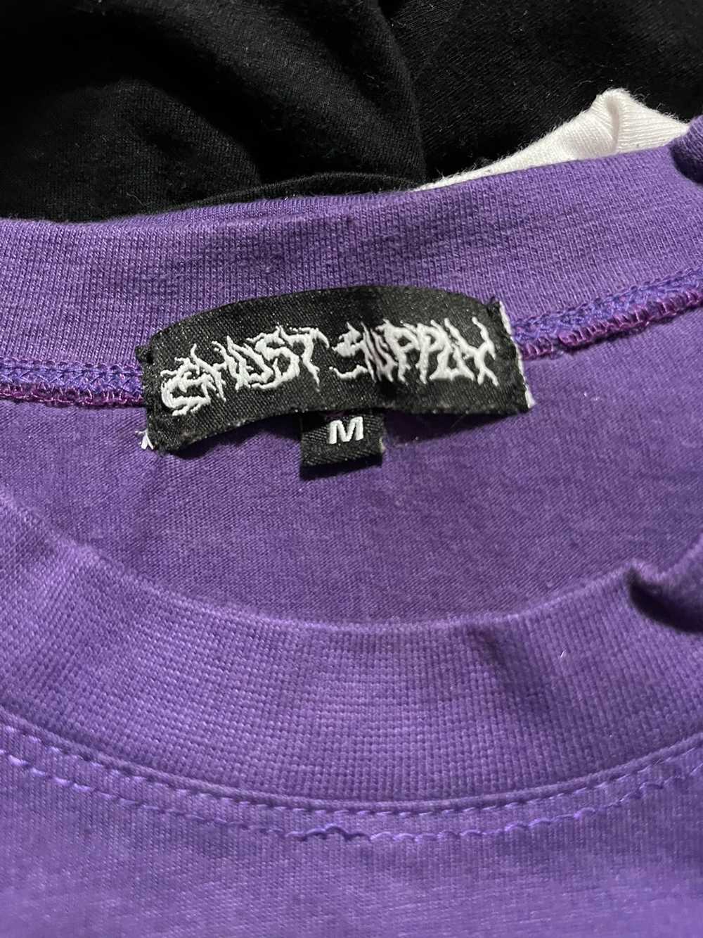 Ghost Supply purple ghost supply t-shirt - image 4