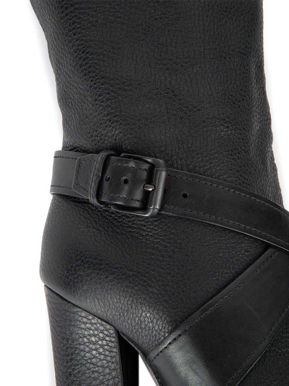 Bottega Veneta Knee High Boots with Buckle Detail - image 6