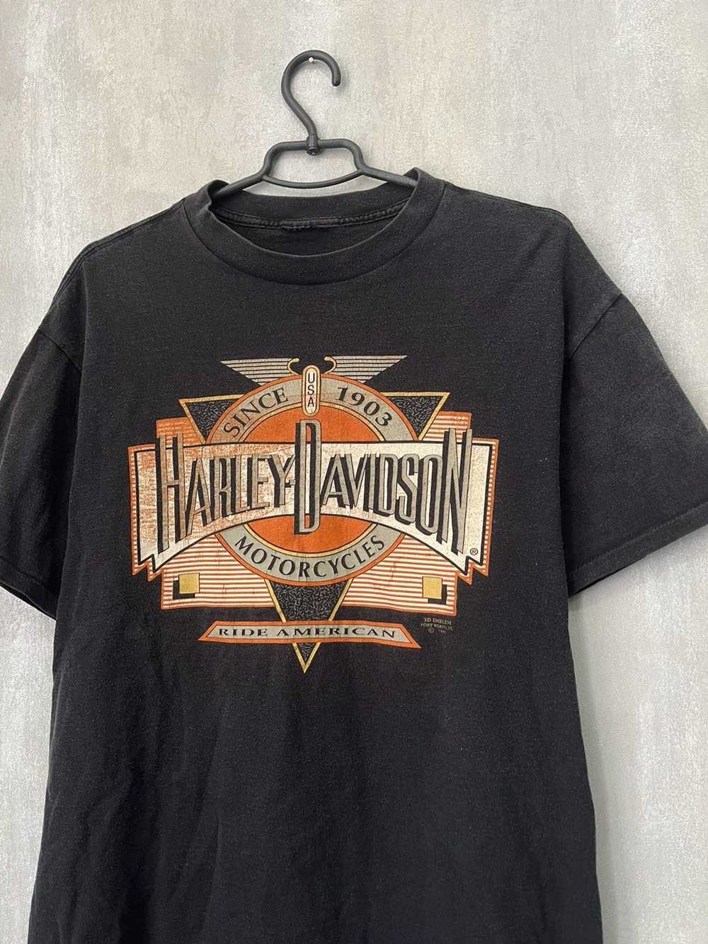 Band Tees × Harley Davidson × Vintage Harley Davi… - image 2