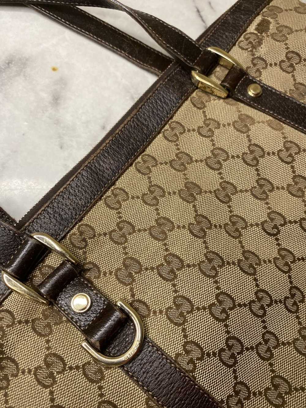 Gucci Vintage Gucci Monogram Handbag - image 5