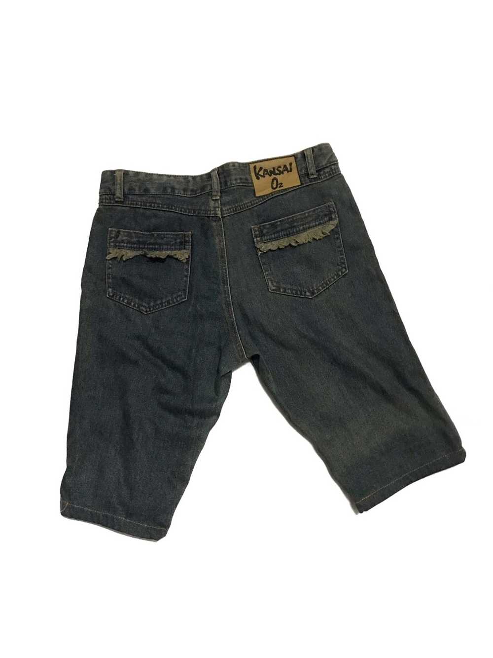 Kansai Yamamoto Kansai O2 Denim Short Pants - image 1