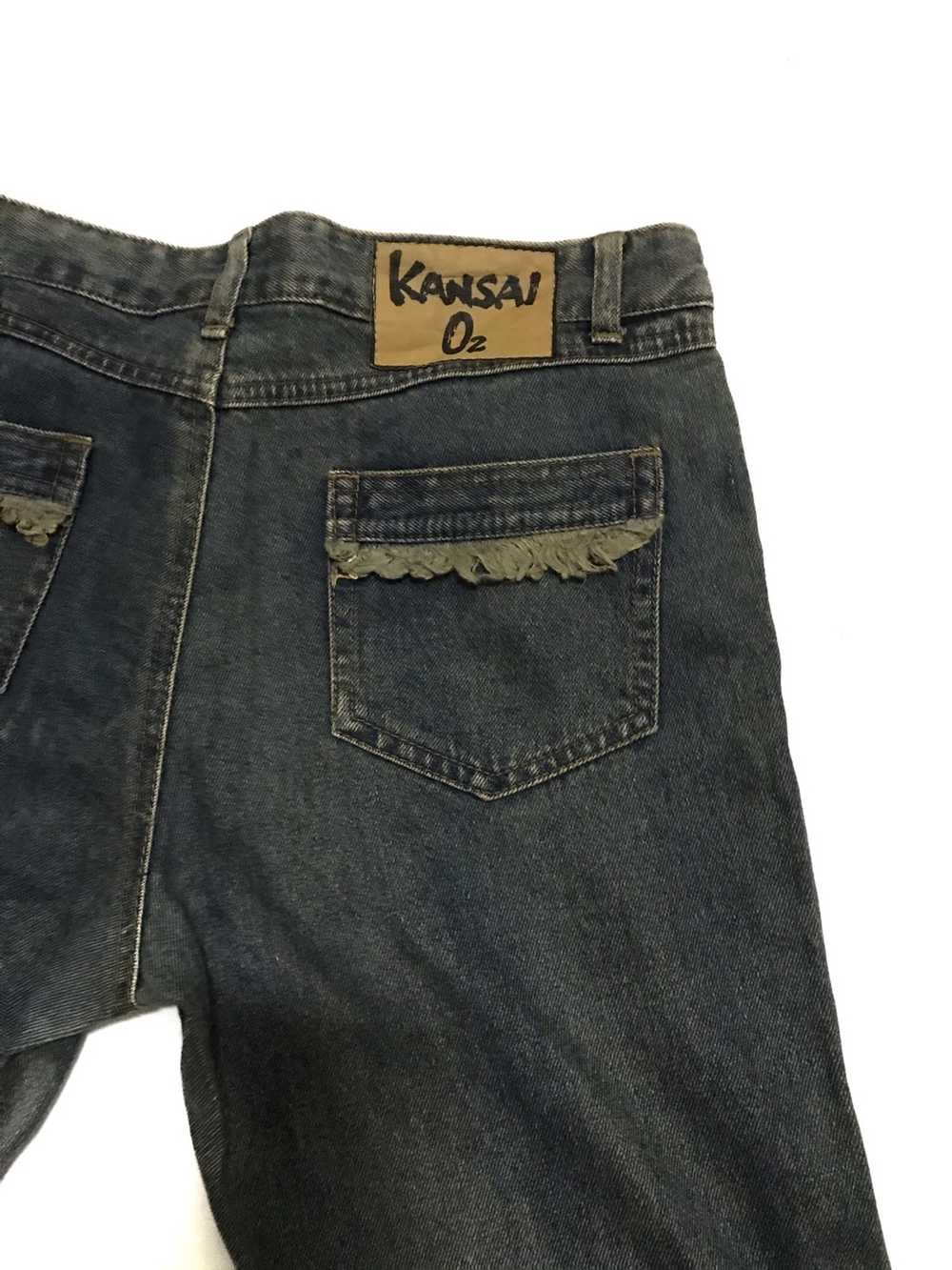 Kansai Yamamoto Kansai O2 Denim Short Pants - image 2