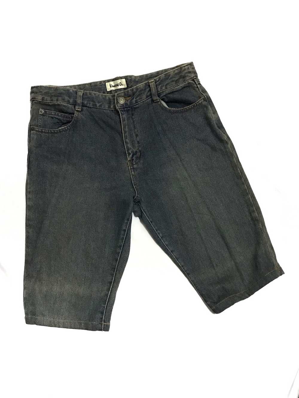 Kansai Yamamoto Kansai O2 Denim Short Pants - image 5