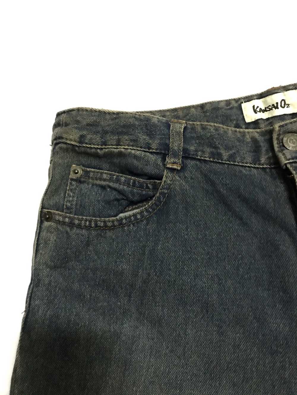 Kansai Yamamoto Kansai O2 Denim Short Pants - image 7