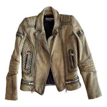 Womens balmain leather jacket - Gem