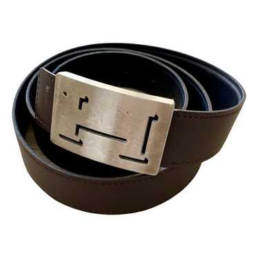Hermès H leather belt - image 1