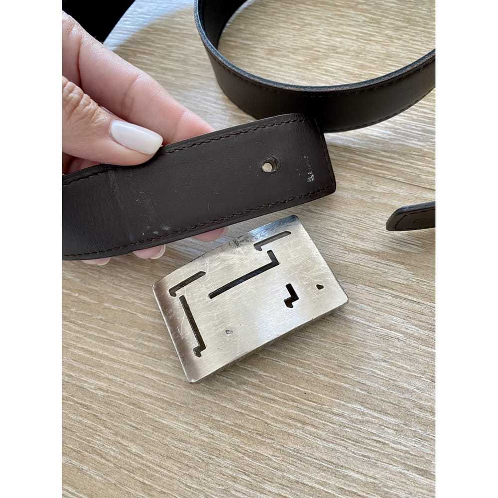 Hermès H leather belt - image 8