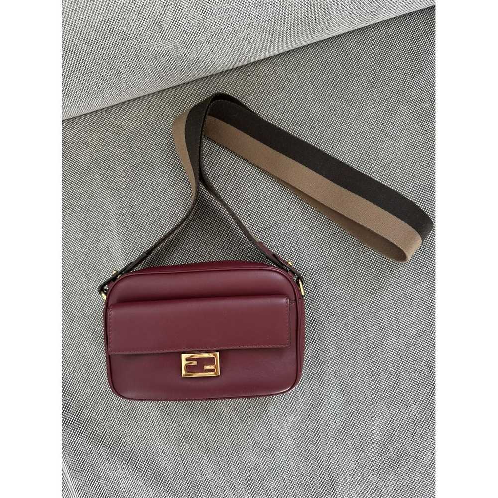 Fendi Flat Baguette leather crossbody bag - image 2