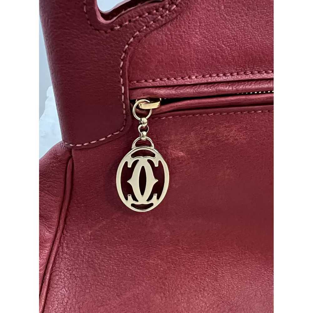 Cartier Marcello leather handbag - image 6