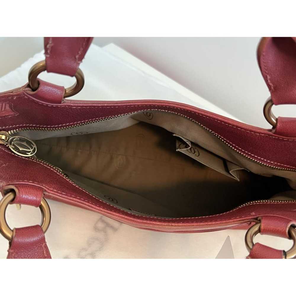 Cartier Marcello leather handbag - image 7